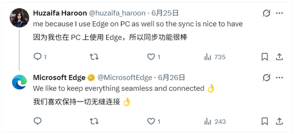 果粉发文嘲讽Mac用Edge很离谱 微软回怼：我就是最强浏览器