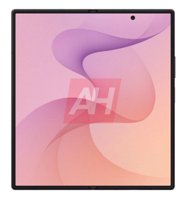 首款Ultra折叠屏！三星Galaxy Z Fold 8 Ultra高清渲染图出炉