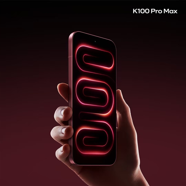 REDMI K100 Pro Max首批外观图发布：6.9英寸大直屏 赤霞珠红配色