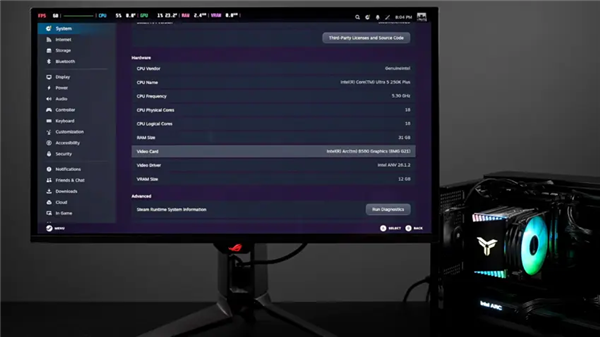 告别套娃安装!英特尔锐炫B580已支持SteamOS原生启动